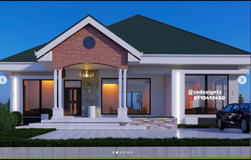 4 Bedrooms unique home Design
